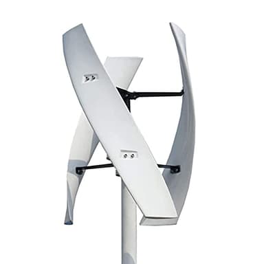 RUXMY Wind Turbine, Generator with Controller on Grid Inverter + 3000W Vertical Axis Wind Turbine for Home