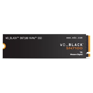 WD_BLACK SN7100 4TB NVMe SSD, M.2 2280, Read speeds up to 7000 MB/s, Write Speed up to 6,700 MB/s, Next Gen TLC 3D NAND, DASHBOARD, Up to 2,400TBW, For Laptops, handheld gaming devices