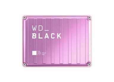 WD_Black P10 4TB Game Drive, Portable External Hard Drive, Speeds Up to 130 MB/s, USB 3.2 Gen 1, Works with Playstation, Xbox, PC, Includes One Month Discord NITRO offer, Pink