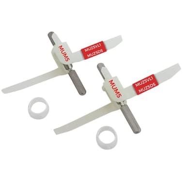 Lichtblau Bosch MUM5 Food Processor Drives Set of 2, Continuous Slicer for MUZ5VL1, MUZ5DS and MUM5 00630760 630760 Bosch MUM5 Accessories