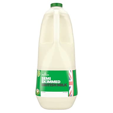 Morrisons Semi Skimmed British Milk, 4 Pints