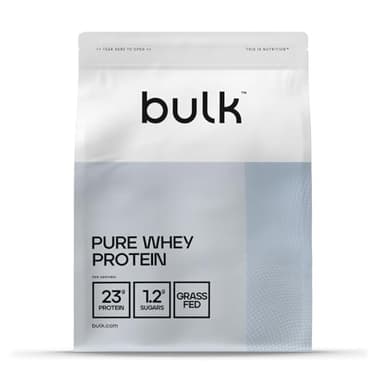 Bulk Pure Whey Protein Powder Shake, Unflavoured, 5 kg, Packaging May Vary