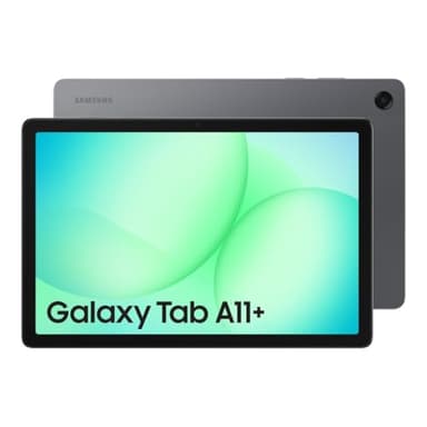 Samsung Galaxy Tab A11+, Android Tablet, AI Features, Sleek and Modern Design, 11 Inch 90Hz Display, 128GB Storage, 6GB Memory, With Dolby Quad Speakers, Grey, 3 Year Extended Warranty (UK Version)
