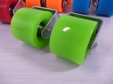 Razor Crazy Cart Wide Boy Casters 70mm Bolt Straight On Drift XL Shift (Green)