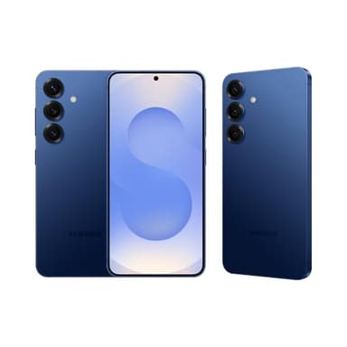 Samsung Galaxy S25 5G, 256GB, 12GB RAM, 50+12+10 Triple Camera, 6.2" Large Display, Navy Blue - in This 256GB Model You get Twice The Memory for The Same Price of 128GB