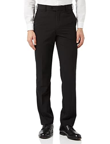 Farah Classic Men's Roachman Trousers, Black, 40W 29L UK