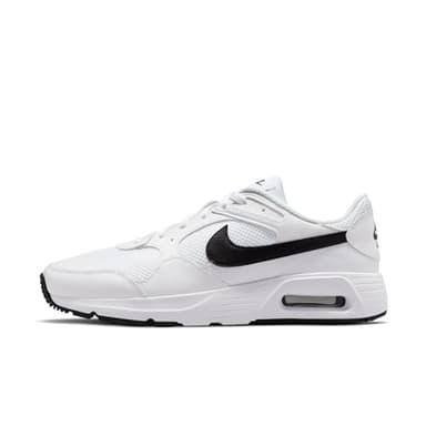 NIKE Men's Air Max Sc Sneaker, White Black White, 10 UK