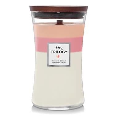 WoodWick Trilogy Blooming Orchard Large Candle 611g