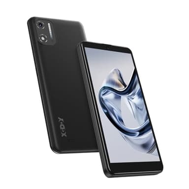 Xgody Mobile Phone X32, Android 14 Octa-Core SIM Free Unlocked Smartphone with 5.5'' Display, 2850mAh battery, 4G Dual SIM, 2GB+16GB/128GB Expandable, 8MP+5MP Camera Face ID UK Verizon(Black)