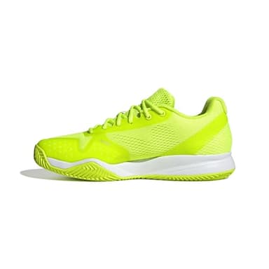 adidas Courtflash Speed 2 Mens Tennis Shoes, Lucid Lemon/core Black/FTWR White, 10 UK