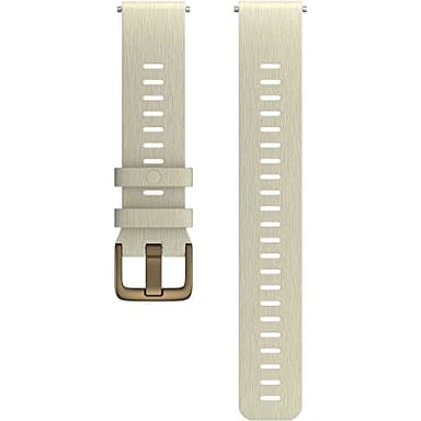 Polar wristband 20mm silicon white S-L (Pacer series)