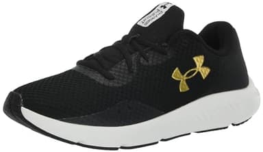 Under Armour Men's UA Charged Pursuit 3 Running Shoe, Black, 8.5 UK