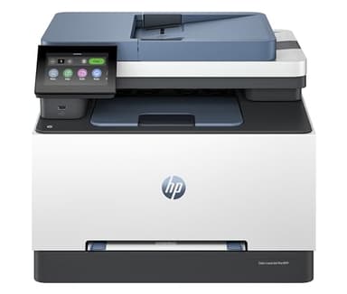 HP LaserJet Pro MFP 3302fdn Laser Printer | Colour | Printer for Small Medium Business | Print, Scan, Copy, Fax | Automatic document feeder | 2-Sided Printing | Front USB port | Touchscreen