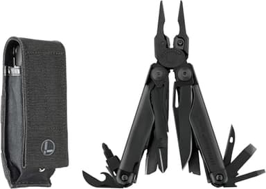 Leatherman Surge Multi-Tool - 21 Heavy-Duty Tools with Blades, Black with Molle Sheath