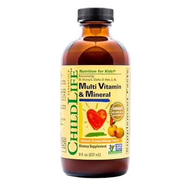 Multivitamin Essentials, Multi Vitamin, Gluten-Free, Orange/Mango Flavour, 237ml