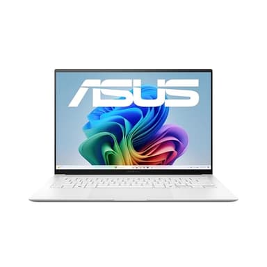 ASUS Zenbook S 14 UX5406SA Laptop | Copilot+ PC | 14 Inch WQXGA+ 16:10 120Hz OLED Display | 32GB RAM | 1TB SSD | Intel Core Ultra 7 258V | Intel Arc | Win11 Home | QWERTZ | Scandinavian White