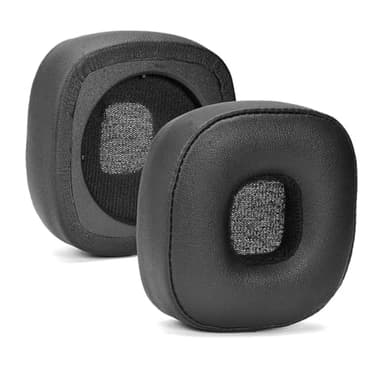 Replacement Major 4 Earpads for Marshall Major IV Wireless On-Ear Headphones Ear Cushion Pads with Protein Leather and Memory Foam, Repair Part (Black)