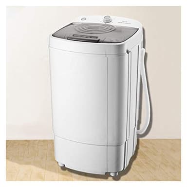 Portable Spin Dryer Machine for Clothes 9.8KG Capacity Gentle PreDrying Space Saving Design Ideal for Adults Children and Students Type C Color Option Included