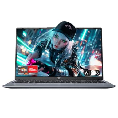 2025 Laptop with AMD Ryzen7 5825U,8-core Processor (Up to 4.5GHZ),16GB DDR4 RAM 512GB SSD,15.6 Inch Full HD IPS Display laptops computer,WiFi 6,Bluetooth5.2,4800mAh Battery,Dual Speakers,HDMI