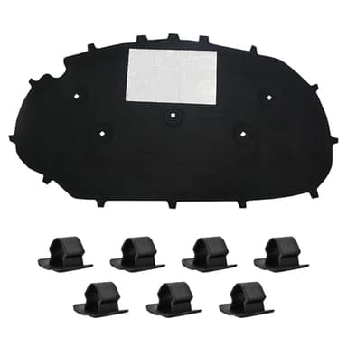 Engine Hood Insulation Pad for VW Golf 6, Soundproof Heat Shield Under Bonnet Cover, Car Hood Noise Reduction & Thermal Insulation Mat Replacement