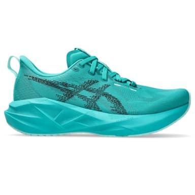 ASICS Women's Novablast 5 Sneaker, Wave Teal/Black, 10 UK