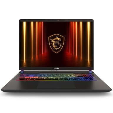 MSI Vector 16 HX AI Gaming Laptop - (16" 16:10 2560x1600 QHD+ 240Hz 500 nits Panel, Intel Core Ultra 7 255HX, NVIDIA GeForce RTX 5070Ti, 16GB RAM, 512GB SSD, Windows® 11 Home Advanced) - Cosmos Gray