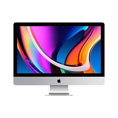 2020 Apple iMac with 3.3GHz Intel Core i5 (27-inch, 8GB RAM, 512GB SSD) (QWERTY English) Silver (Renewed)
