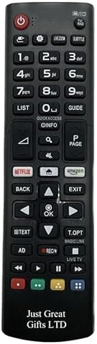 REPLACEMENT LG REMOTE CONTROL - Universal Remote Control for LG Smart TV Remote Control - works with All Models Lcd Led Hdtv Uhd 3D 4K Universal Tv Remote