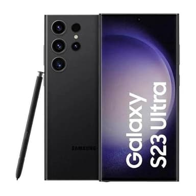 Samsung Galaxy S23 Ultra Android Smartphone, 256 GB, 5,000 mAh Battery, Smartphone without Contract, Phantom Black (Renewed)