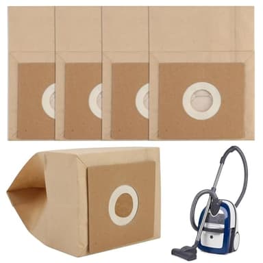 5 Pack Vacuum Cleaner Bags for Bush Argos Model VCB35B15C1J7W-70 VYTRONIX RBC02 BC-402 BC-501 Argos Value VC-401 VC-402 Strong Paper Dust Bags Vacuum Cleaner Accessories
