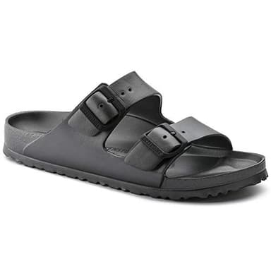 Birkenstock Women's Arizona EVA Slippers, Metallic Anthracite 1001498, 7 UK