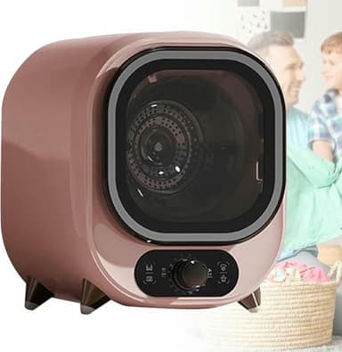 Small Condenser Tumble Dryer, Compact Portable Spin Dryer for Home, Apartments and RVs