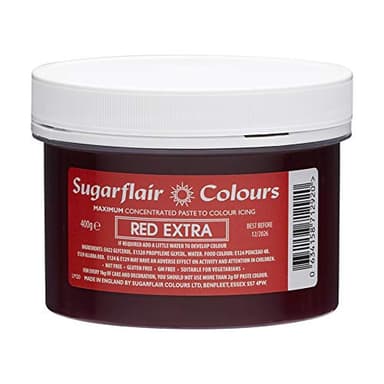 Sugarcraft Sugarflair Colour Spectral Paste Bulk Red Extra 400G