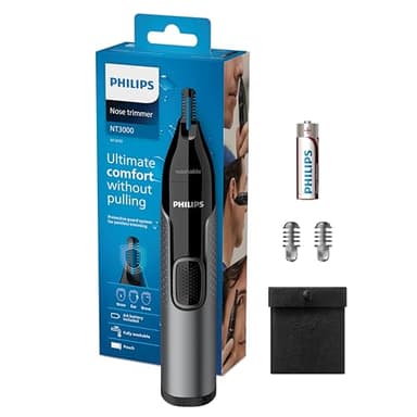 Philips NT3650/16 NOSE TRIMMER WINDOW BOX, Grey, 1 Count ( Pack of 1)