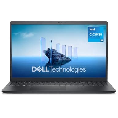 Dell 15 Laptop DC15250 15.6" FHD (1920 x 1080) 120 Hz, Intel Core i5-1334U Processor, Intel UHD Graphics, 16GB RAM, 512GB SSD, Windows 11 Home, UK Backlit Keyboard - Carbon Black