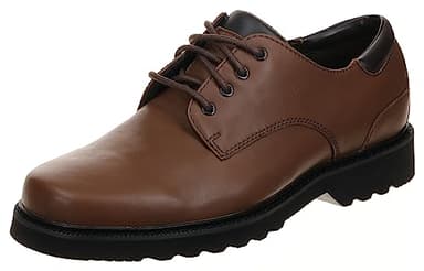 Rockport Men Northfield Leather Lace Up Shoes, Brown (Dark Brown), 7.5 UK ( 41 EU)