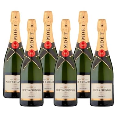 Champagne Box Moet and Chandon Brut Imperial NV 75 cl (Case of 6)