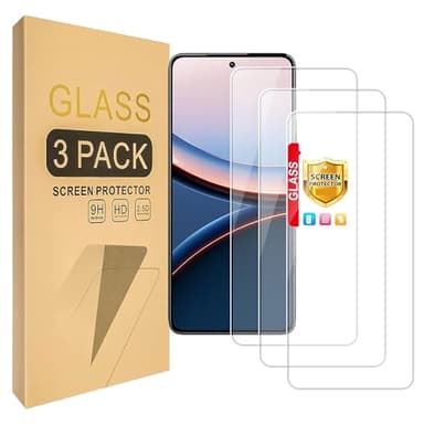 Lucyliy (3 Pack) Compatible with Infinix GT 30 Pro Screen Protector Tempered Glass，Case Friendly [Anti Scratch][Hardness 9H ][High definition]