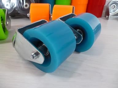 Razor Crazy Cart Wide Boy Casters 70mm Bolt Straight On Drift XL Shift (Blue)