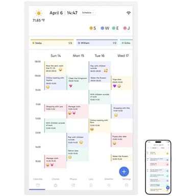 Dragon Touch 32" Digital Calendar