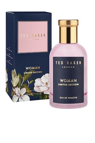 Ted Baker Woman Pink Limited Edition EDT, Delicate and Fresh Scent, Blends of Soft Lily and Delicate Jasmine, Finishing Notes of Amber and Creamy Sandalwood, 100ml