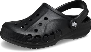 Crocs Unisex Baya Clogs, Black,8 UK Men/ 9 UK Women