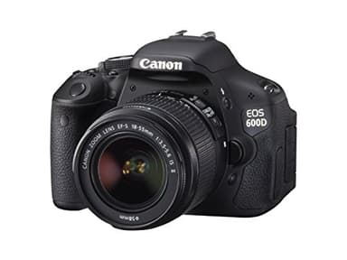 Canon EOS 600D Digital SLR Camera (inc. 18-55 mm f/3.5-5.6 IS II Lens Kit) (Renewed)