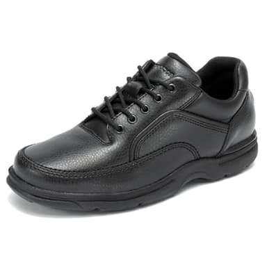 Rockport Men's Eureka Walking Shoe, Black, 8 UK Wide