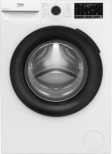 Beko EnergySpin™ BM3WT1241IW 12kg Washing Machine with 1400 rpm - White - A Rated