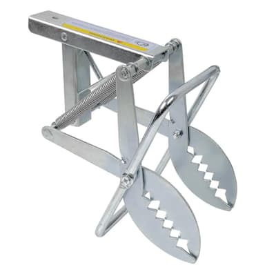 Powerful Reusable Mole Traps, Easy to Set Rust-Resistant Vole Traps - Galvanised Steel Sawtooth Scissor Mole Eliminator Traps for Lawns Gardens and Allotments