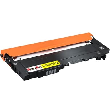 HenceBuy 117A Yellow Toner Cartridge for HP W2072A 117A Compatible with HP Color Laser MFP 179fnw 178nw 178nwg 179fwg 150a 150nw 178 179 Printer Ink, With Chip (Yellow, Single Pack)
