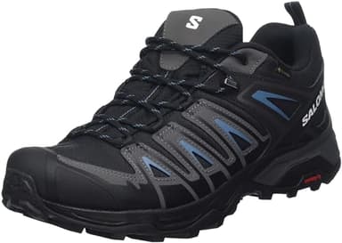 Salomon X Ultra Pioneer Gore-Tex Waterproof Men's Outdoor Shoes, All Weather, Secure Foothold, and Stable & Cushioned, Black, 9