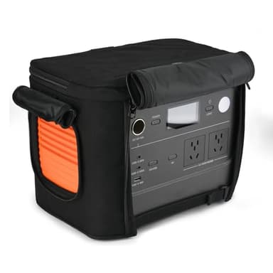 Carrying Case for Jackery Explorer 1000 v2, Portable Power Station Storage Bag Compatible with Jackery Explorer 1000 V2, Abrasion-Resistant 900D Nylon Fabric Covers for Outdoor Camping (Black)