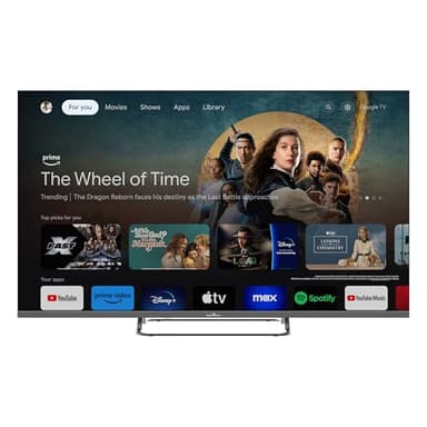 Smart Tech QLED TV 4K UHD 43' (109cm) 43QG02V Google TV - 4xHDMI - 2xUSB - Dolby Vision - Dolby Atmos